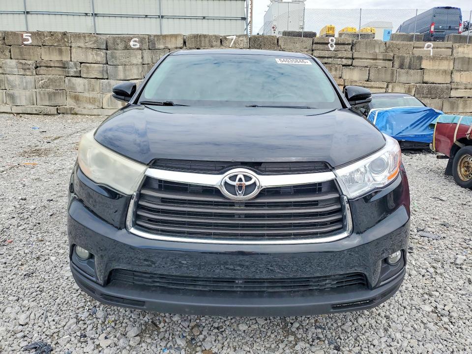 2014 Toyota Highlander VIN 5TDBKRFH4ES017232 COPART salvage auction — MINOR DENT/SCRATCHES, Oh - Cert Of Title-Salvage, sold $6,000 on 2026-07-31 (photo 5)