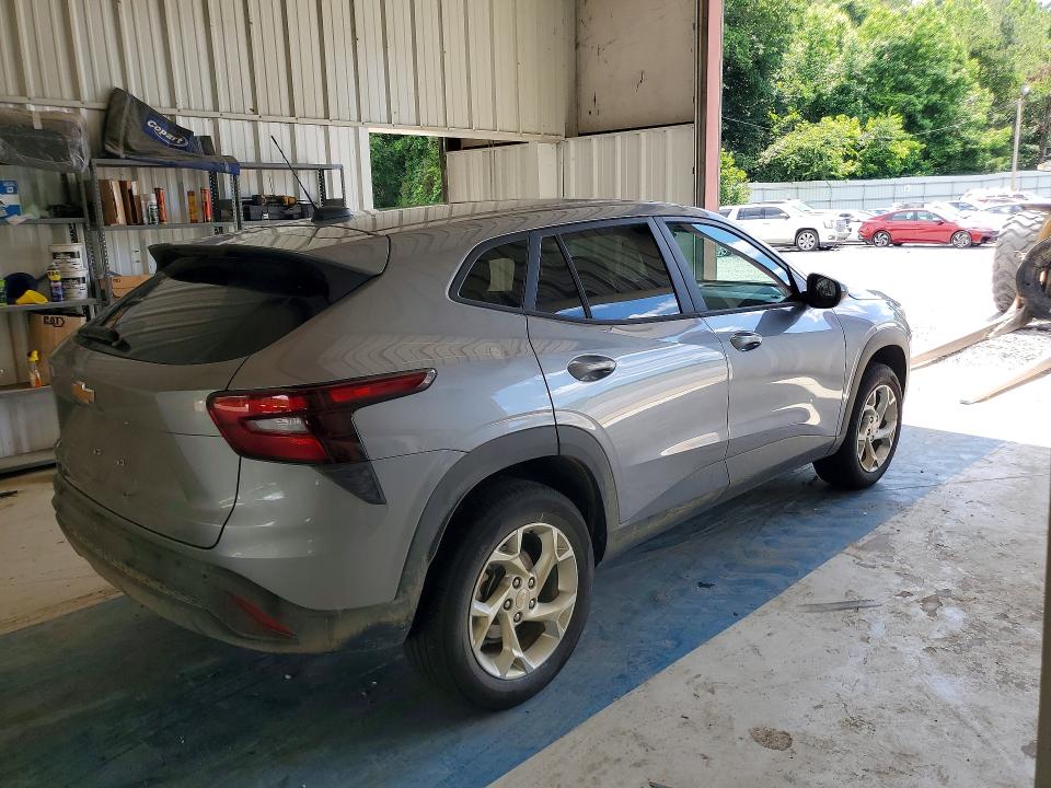 2025 Chevrolet Trax VIN KL77LFEP4SC336134 COPART salvage auction — FRONT END, Ms - Cert Of Title-Salvaged, sold $2,850 on 2026-07-06 (photo 3)