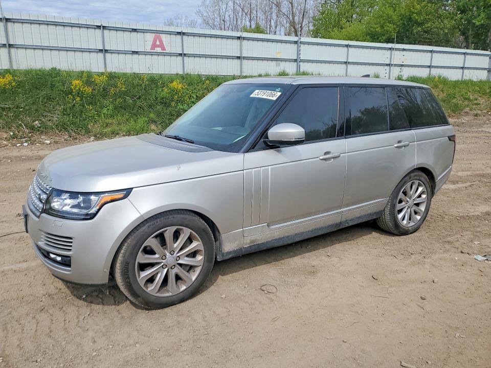 2017 Land rover RANGE ROVER VIN SALGS2FV2HA357461 COPART salvage auction — WATER/FLOOD, Mi - Cert Of Title-Flood Vehicle, sold $8,400 on 2026-07-22 (photo 1)