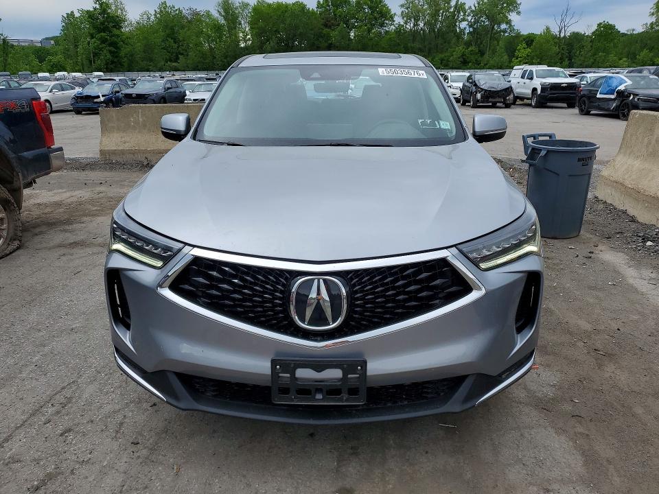 2023 Acura VIN 5J8TC2H3XPL021074 COPART salvage auction — REAR END, Ny - Mv-907A Salvage Certificate, sold $12,400 on 2026-07-09 (photo 5)