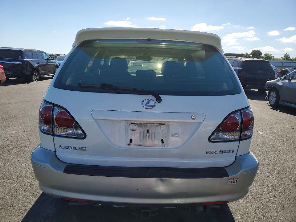 2003 Lexus Rx 300 VIN JTJHF10U330305553 COPART salvage auction — VANDALISM, CA - SALVAGE CERTIFICATE, sold $650 on 2026-07-15 (photo 6)