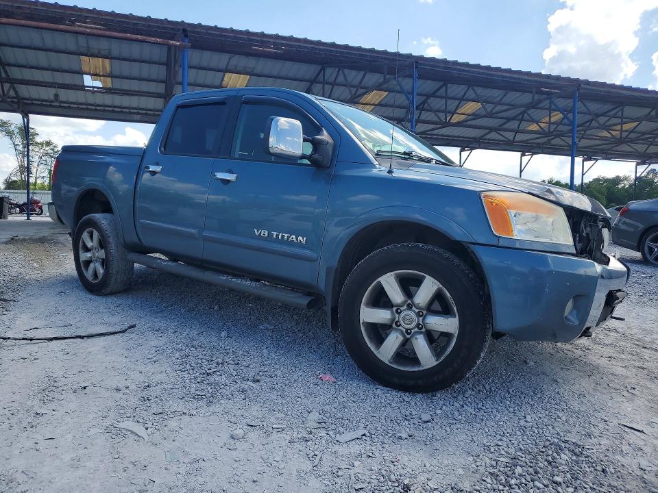 2012 Nissan TITAN VIN 1N6AA0EC3CN331437 COPART salvage auction — FRONT END, Ga - Cert Of Title-Salvage, sold $1,050 on 2026-07-09 (photo 4)