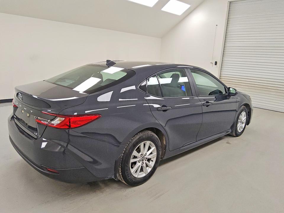 2026 Toyota Camry VIN 4T1DAACK7TU662121 COPART salvage auction — WATER/FLOOD, Tx - Salvage Title-Flood Damage, sold $15,400 on 2026-07-09 (photo 3)
