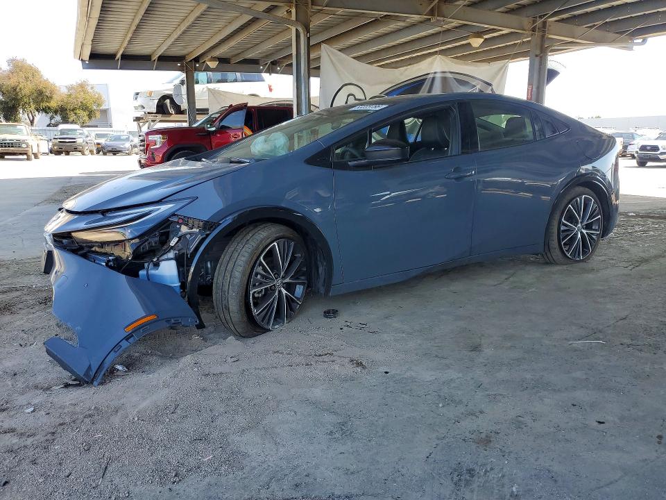 2024 Toyota Prius VIN JTDACAAU6R3031350 COPART salvage auction — FRONT END, Ca - Salvage Certificate, sold $9,300 on 2026-08-20 (photo 1)
