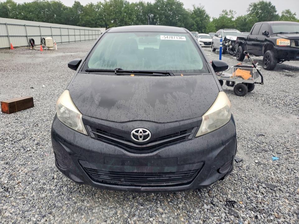 2012 Toyota Yaris VIN JTDKTUD34CD526821 COPART salvage auction — FRONT END, Tx - Salvage Vehicle Title, sold $125 on 2026-07-27 (photo 5)
