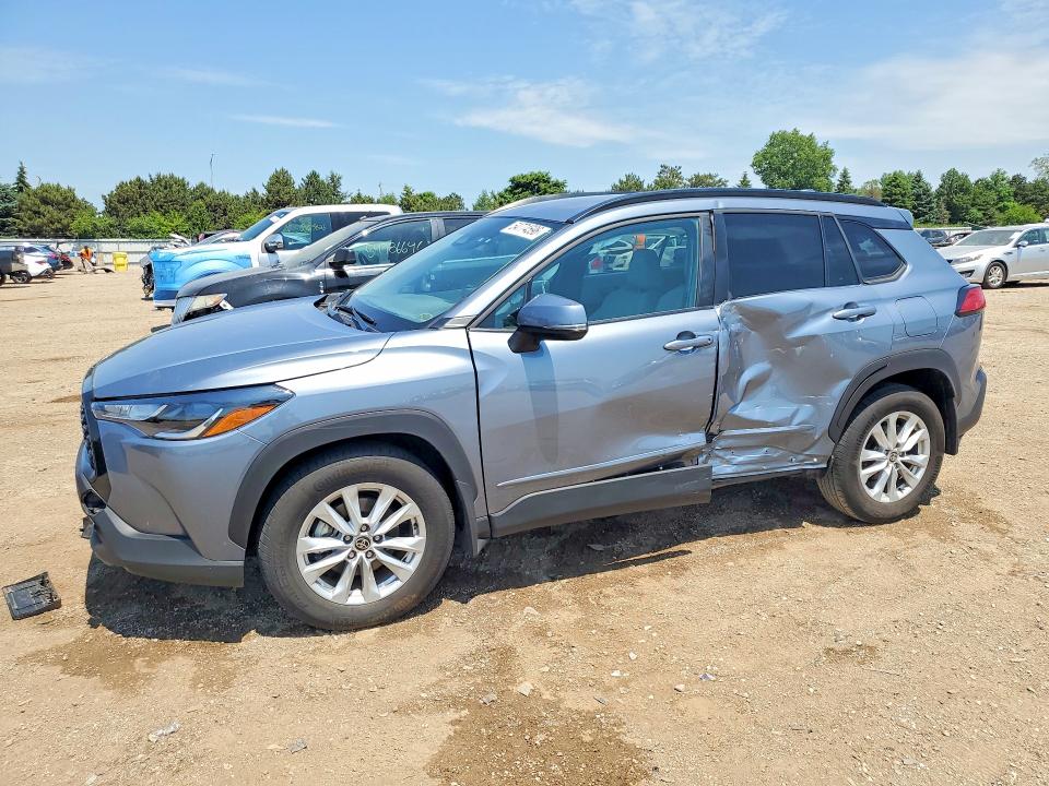 2023 Toyota Corolla cross VIN 7MUCAABG5PV054417 COPART salvage auction — SIDE, Il - Salvage Certificate, sold $8,300 on 2026-07-21 (photo 1)