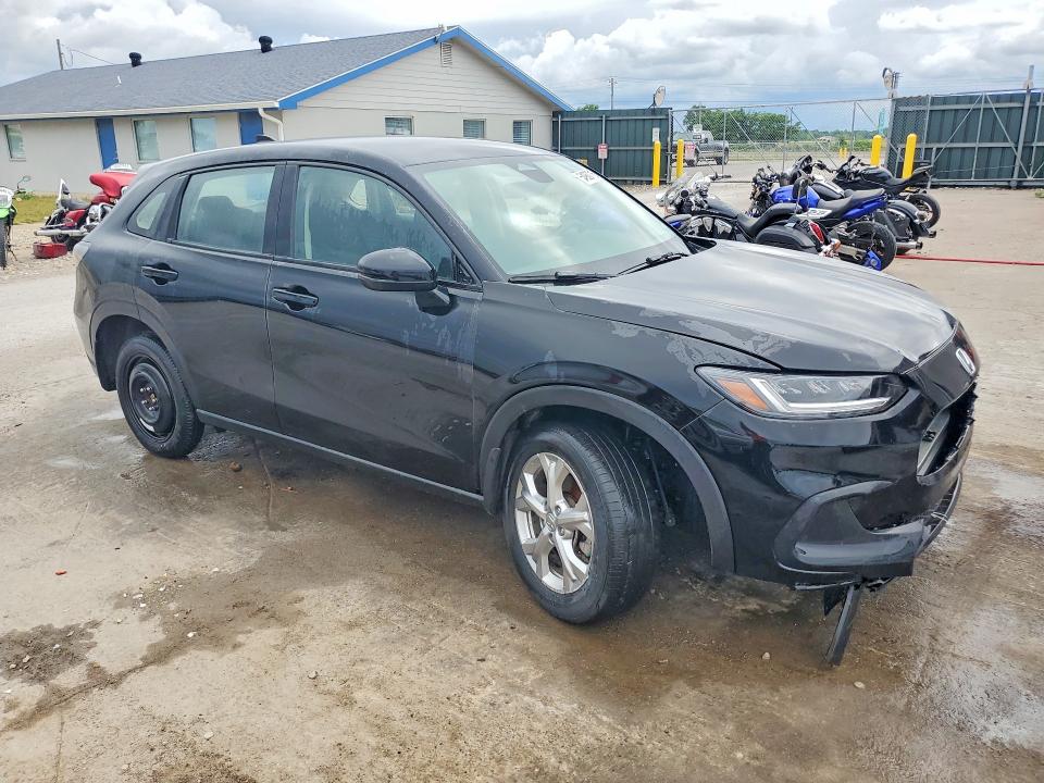 2024 Honda Hr-v VIN 3CZRZ2H37RM707690 COPART salvage auction — FRONT END, Mo - Salvage Certificate Of Title, sold $7,500 on 2026-07-27 (photo 4)