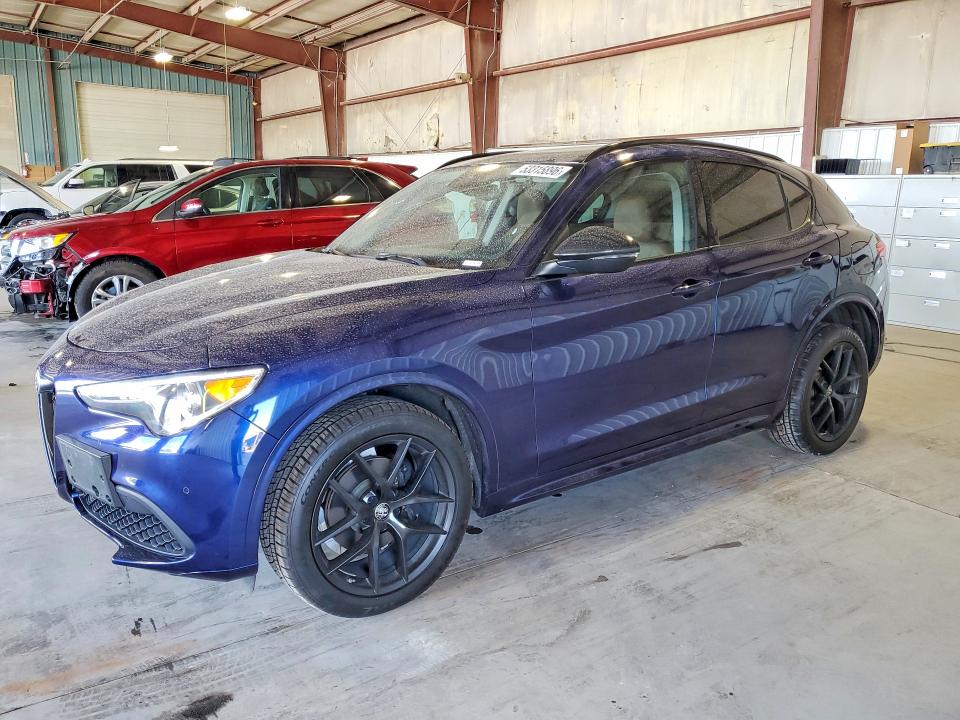 2021 Alfa romeo Stelvio VIN ZASPAKBN5M7C98971 COPART salvage auction — FRONT END, Il - Salvage Certificate, sold $7,900 on 2026-07-15 (photo 1)