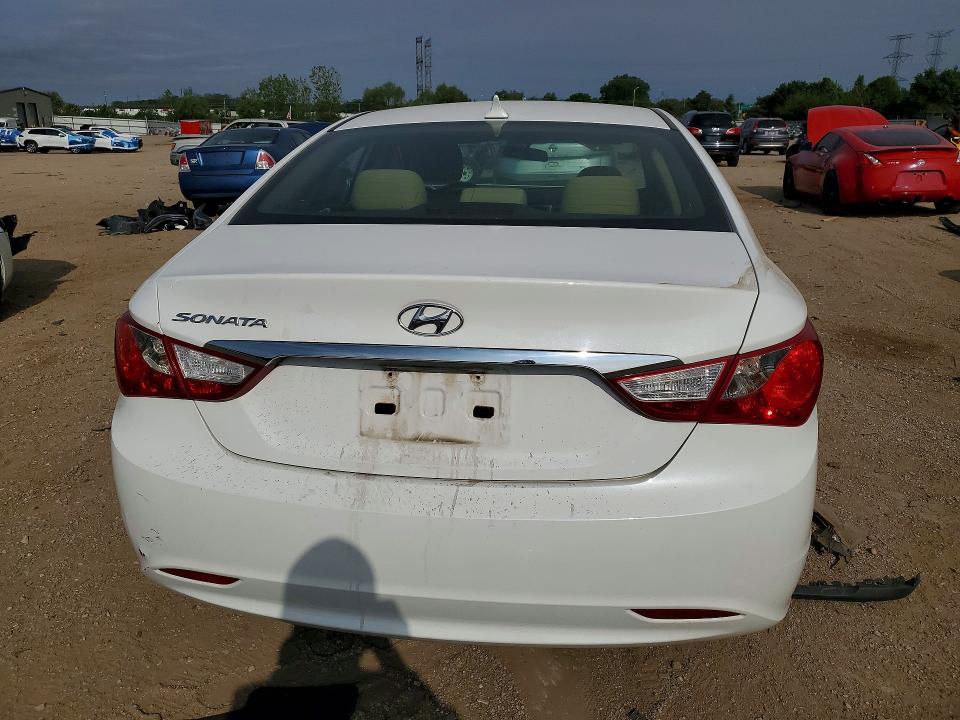 2011 Hyundai Sonata VIN 5NPEB4AC7BH180308 COPART salvage auction — FRONT END, Il - Salvage Certificate, sold $575 on 2026-07-09 (photo 6)