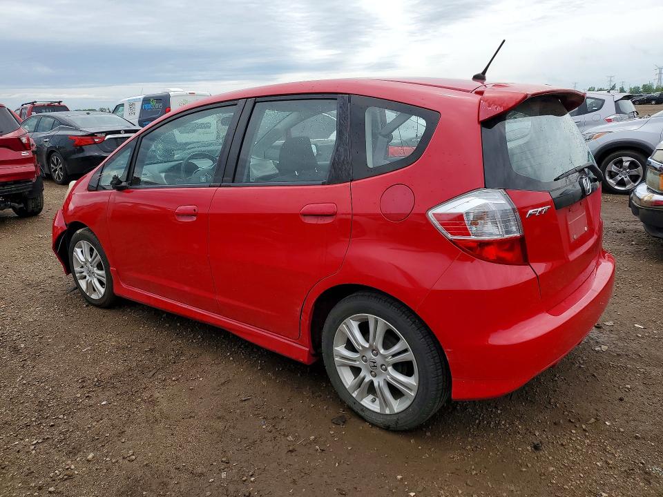 2011 Honda Fit VIN JHMGE8G56BS001384 COPART salvage auction — FRONT END, Il - Salvage Certificate, sold $1,450 on 2026-07-07 (photo 2)