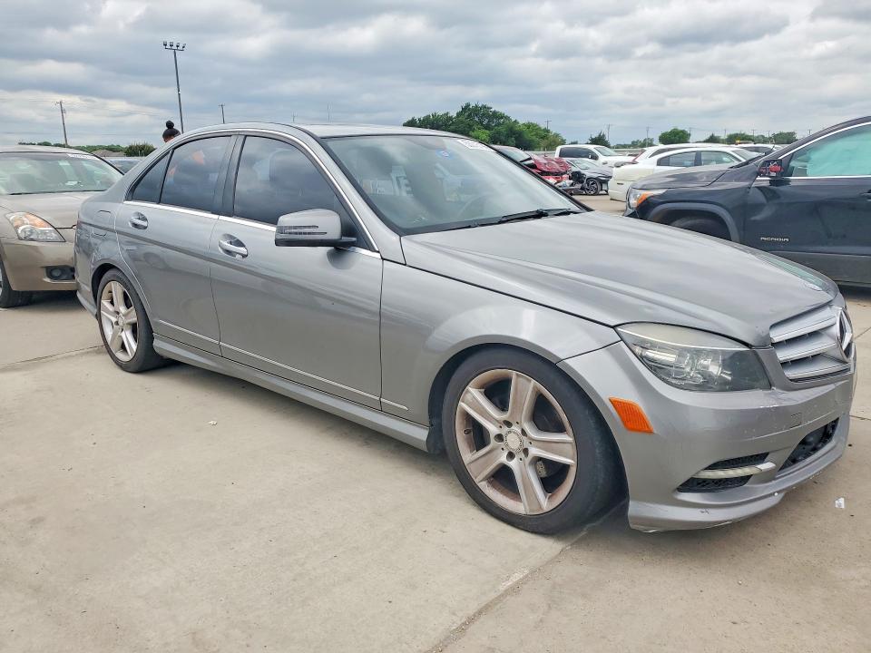 2011 Mercedes-benz C class VIN WDDGF8BB6BR170250 COPART salvage auction — HAIL, TX - CERTIFICATE OF TITLE, sold $825 on 2026-07-23 (photo 4)