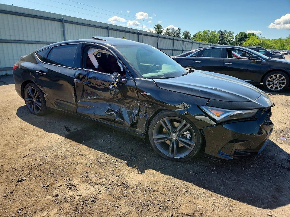 2024 Acura VIN 19UDE4H61RA019488 COPART salvage auction — SIDE, PA - CERTIFICATE OF SALVAGE, sold $4,250 on 2026-07-02 (photo 4)