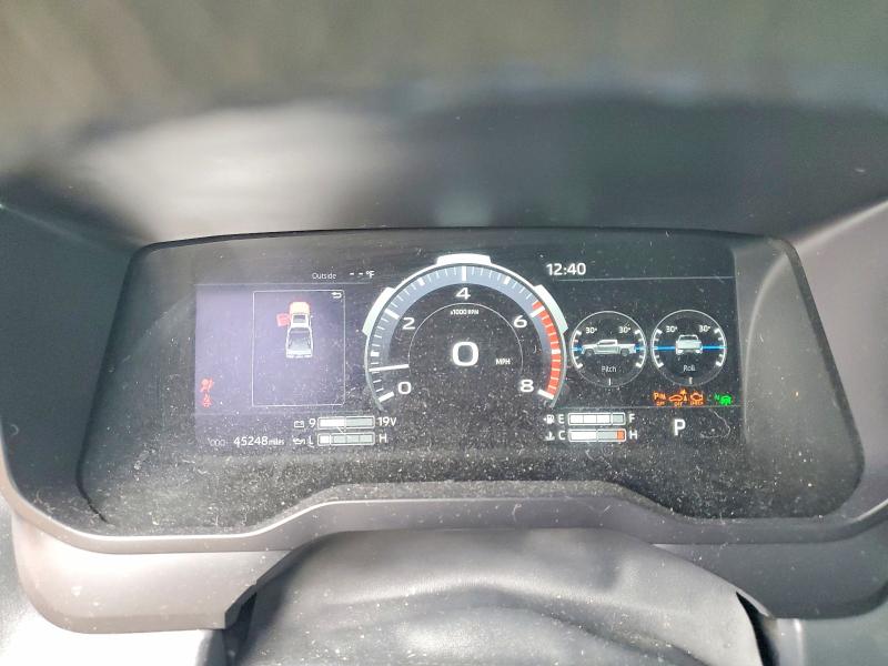 2022 Toyota Tundra VIN 5TFNA5DBXNX040757 COPART salvage auction — FRONT END, Mo - Salvage Certificate Of Title, sold $22,300 on 2026-07-23 (photo 9)