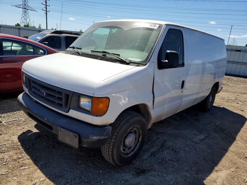 2006 Ford Econoline VIN 1FTRE14W06HA31207 COPART salvage auction — NORMAL WEAR, IL - CERT OF TITLE-CORRECTED, sold $450 on 2026-07-09 (photo 1)