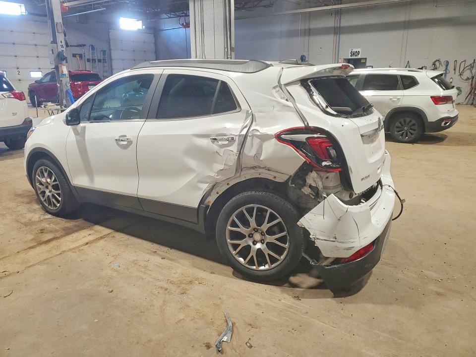 2018 Buick Encore VIN KL4CJ1SB7JB599493 COPART salvage auction — REAR END, Salvage Title, sold $275 on 2026-07-30 (photo 2)