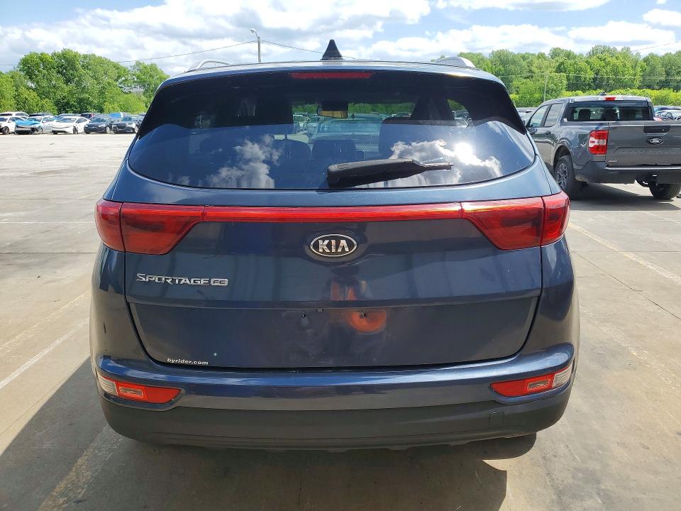 2017 Kia Sportage VIN KNDPM3AC9H7210502 COPART salvage auction — VANDALISM, KY, sold $2,850 on 2026-07-16 (photo 6)