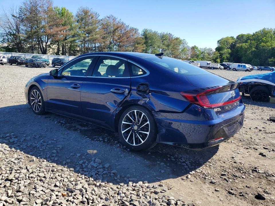 2021 Hyundai Sonata VIN 5NPEH4J28MH098516 COPART salvage auction — SIDE, Nj - Cert Of Title-Salvage, sold $8,400 on 2026-07-15 (photo 2)