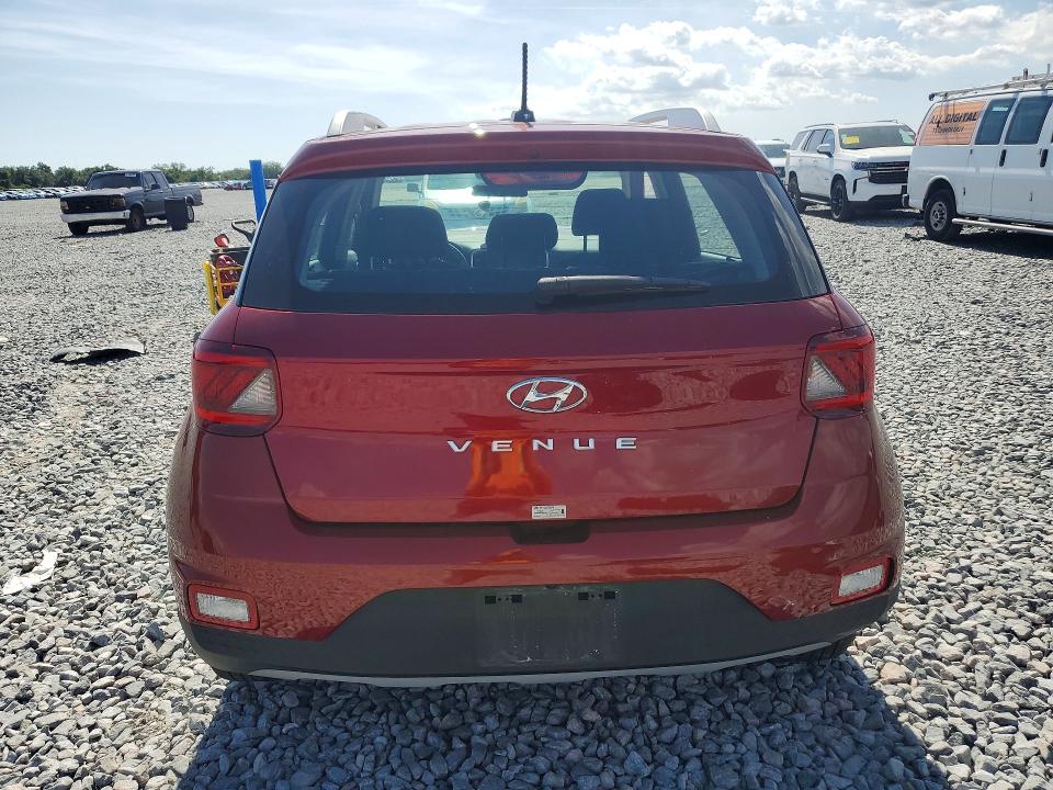 2024 Hyundai Venue VIN KMHRC8A3XRU328260 COPART salvage auction — FRONT END, Fl - Certificate Of Destruction, sold $2,250 on 2026-07-17 (photo 6)