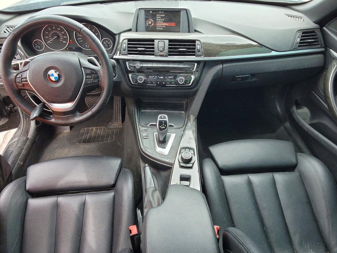 2017 BMW 4 Series VIN WBA4U7C50H5H19396 COPART salvage auction — Front End, TX - SALVAGE VEHICLE TITLE, sold $5,100 on 2026-07-02 (photo 8)
