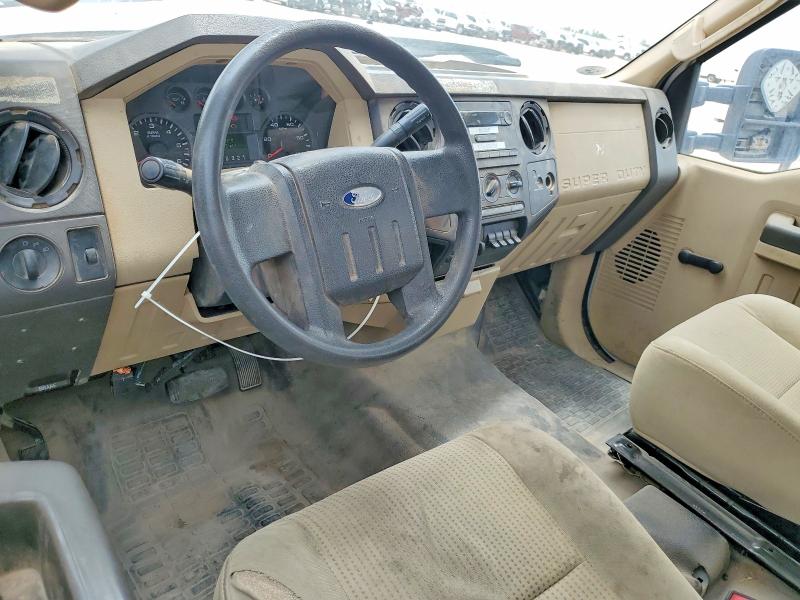 2008 Ford F-350 super duty VIN 1FDWF36588EE43505 COPART salvage auction — FRONT END, TX - SALVAGE VEHICLE TITLE, sold $1,700 on 2026-07-09 (photo 8)