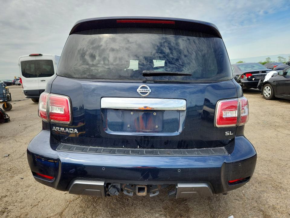 2019 Nissan VIN JN8AY2NC7KX511389 COPART salvage auction — ROLLOVER, Pa - Certificate Of Salvage, sold $2,900 on 2026-07-17 (photo 6)