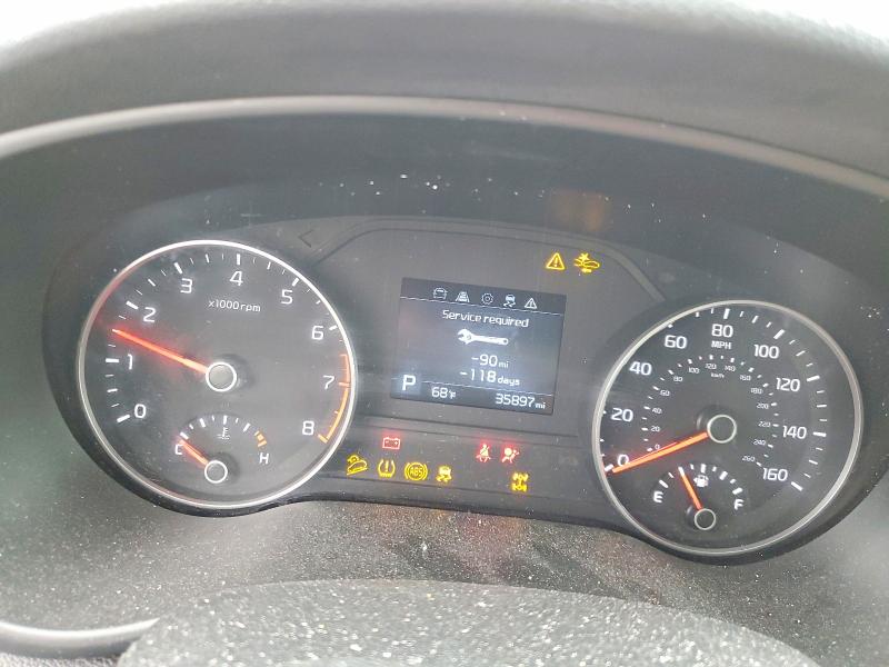 2020 Kia Sportage VIN KNDPMCAC2L7823991 COPART salvage auction — FRONT END, Co - Salvage Title, sold $2,150 on 2026-07-28 (photo 9)