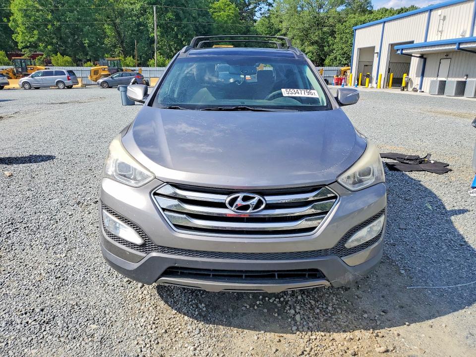 2015 Hyundai Santa fe VIN 5XYZW4LA5FG302288 COPART salvage auction — REAR END, Nc - Salvage Certificate Of Title, sold $2,250 on 2026-07-09 (photo 5)