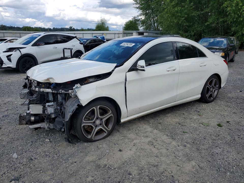 2014 Mercedes-benz Cla-klasse VIN WDDSJ4EB6EN043992 COPART salvage auction — FRONT END, WA - BILL OF SALE, sold $350 on 2026-07-27 (photo 1)