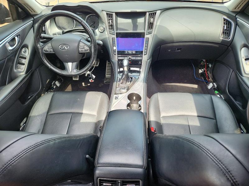 2015 Infiniti Q50 VIN JN1BV7AP3FM338592 COPART salvage auction — WATER/FLOOD, Oh - Cert Of Title-Salvage Flood, sold $1,750 on 2026-07-13 (photo 8)