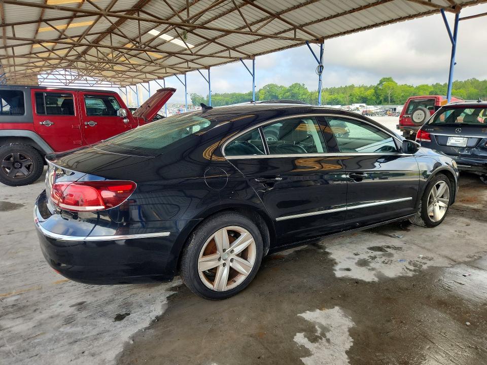 2013 Volkswagen Passat cc VIN WVWBP7AN3DE507104 COPART salvage auction — NORMAL WEAR, Mt - Certificate Of Title, sold $675 on 2026-07-23 (photo 3)