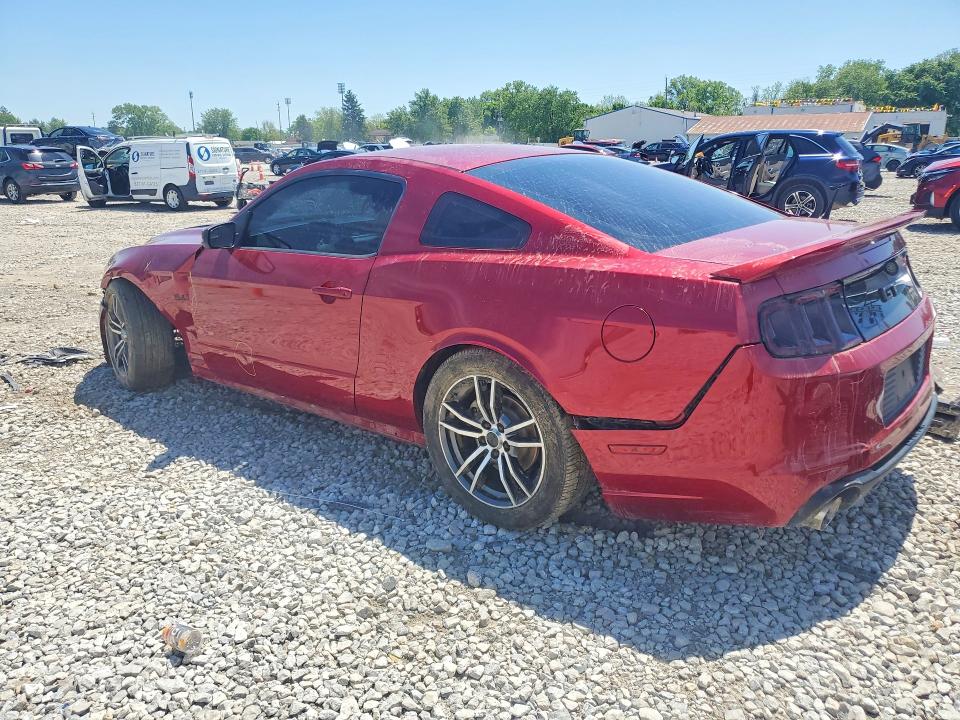 2014 Ford Mustang VIN 1ZVBP8CF7E5293762 COPART salvage auction — FRONT END, Oh - Cert Of Title-Salvage, sold $8,800 on 2026-07-02 (photo 2)