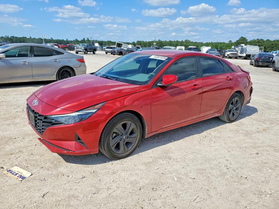 2023 Hyundai Elantra VIN KMHLM4AG0PU527703 COPART salvage auction — REAR END, Tx - Salvage Vehicle Title, sold $5,700 on 2026-07-17 (photo 1)