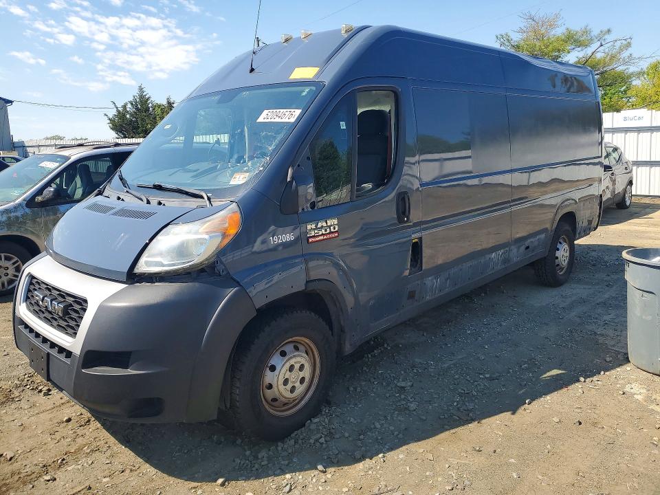 2020 Ram Promaster city VIN 3C6URVJG2LE117193 COPART salvage auction — MECHANICAL, Nj - Certificate Of Title, sold $8,500 on 2026-07-29 (photo 1)