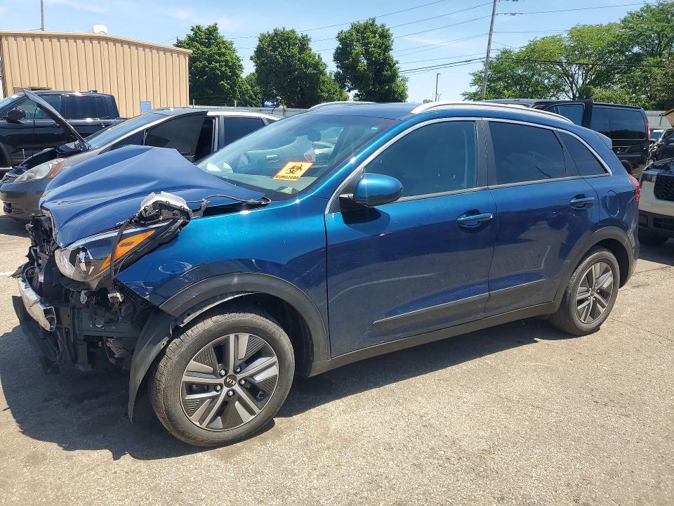 2020 Kia Niro VIN KNDCB3LC9L5448680 COPART salvage auction — FRONT END, Oh - Cert Of Title-Salvage, sold $2,350 on 2026-07-17 (photo 1)