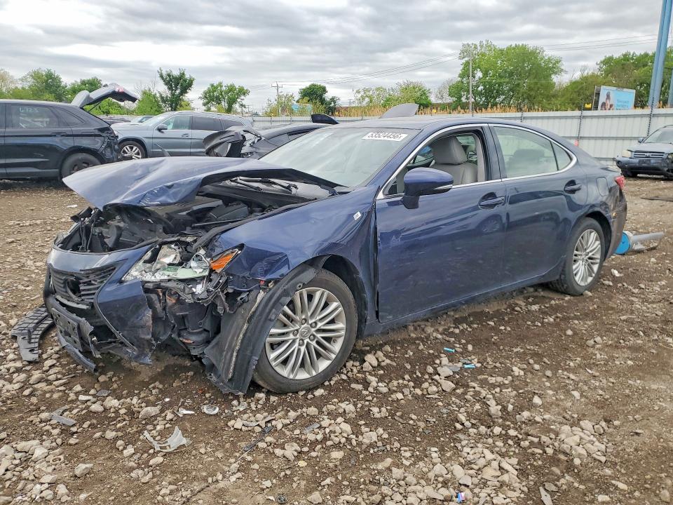 2013 Lexus ES VIN JTHBK1GG9D2040162 COPART salvage auction — FRONT END, Il - Salvage Certificate, sold $2,050 on 2026-07-15 (photo 1)