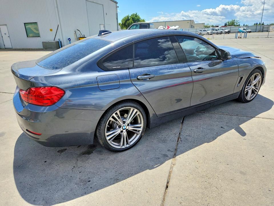 2017 BMW 4er VIN WBA4F7C52HG786495 COPART salvage auction — FRONT END, Ca - Salvage Certificate, sold $2,450 on 2026-07-13 (photo 3)