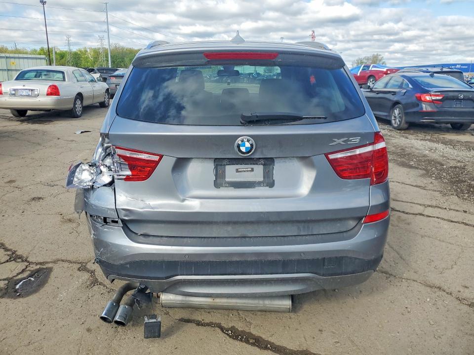 2017 BMW X3 VIN 5UXWX9C57H0T13381 COPART salvage auction — REAR END, Oh - Cert Of Title-Salvage, sold $4,100 on 2026-07-03 (photo 6)