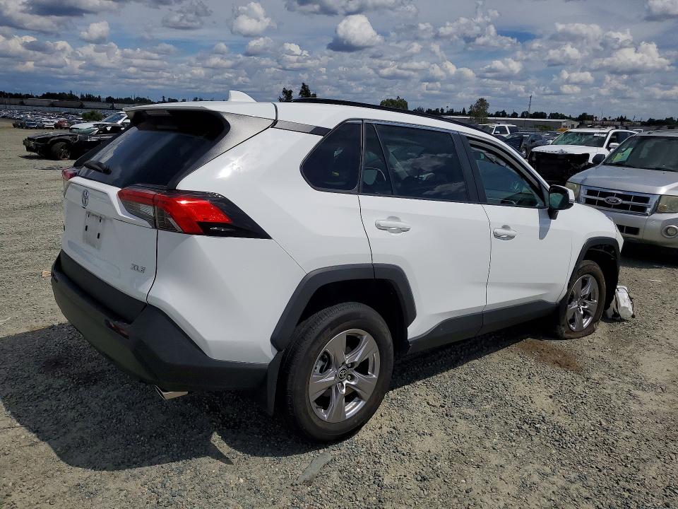 2022 Toyota Rav4 VIN 2T3W1RFV9NW231285 COPART salvage auction — FRONT END, Ca - Salvage Certificate, sold $10,100 on 2026-07-02 (photo 3)