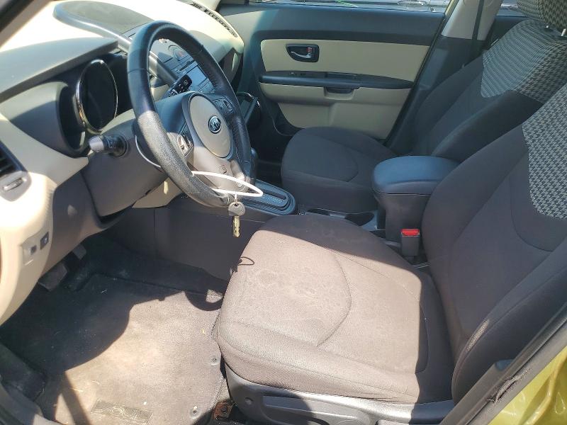 2010 Kia Soul VIN KNDJT2A23A7126028 COPART salvage auction — REAR END, Mi - Certificate Of Title, sold $1,100 on 2026-07-10 (photo 7)