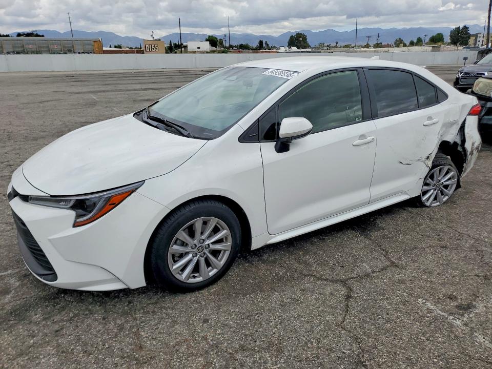 2024 Toyota Corolla VIN JTDB4MEEXRJ014648 COPART salvage auction — SIDE, CA - SALVAGE CERTIFICATE, sold $5,700 on 2026-07-24 (photo 1)