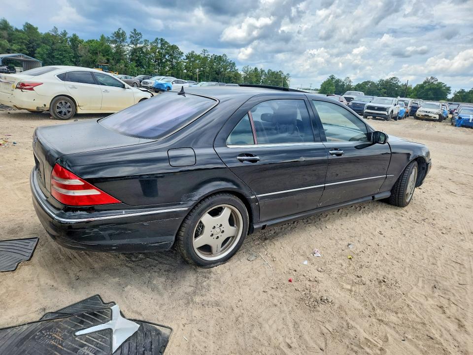 2001 Mercedes-benz S class VIN WDBNG70J51A214382 COPART salvage auction — FRONT END, FL - CERT OF TITLE SLVG REBUILDABLE, sold $375 on 2026-07-10 (photo 3)