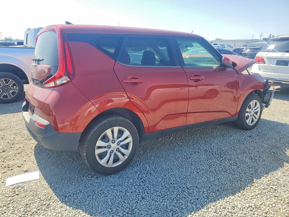 2022 Kia Soul VIN KNDJ23AU2N7837008 COPART salvage auction — FRONT END, Ca - Dis/Dlr/Exp Only Clean Title, sold $2,150 on 2026-07-27 (photo 3)