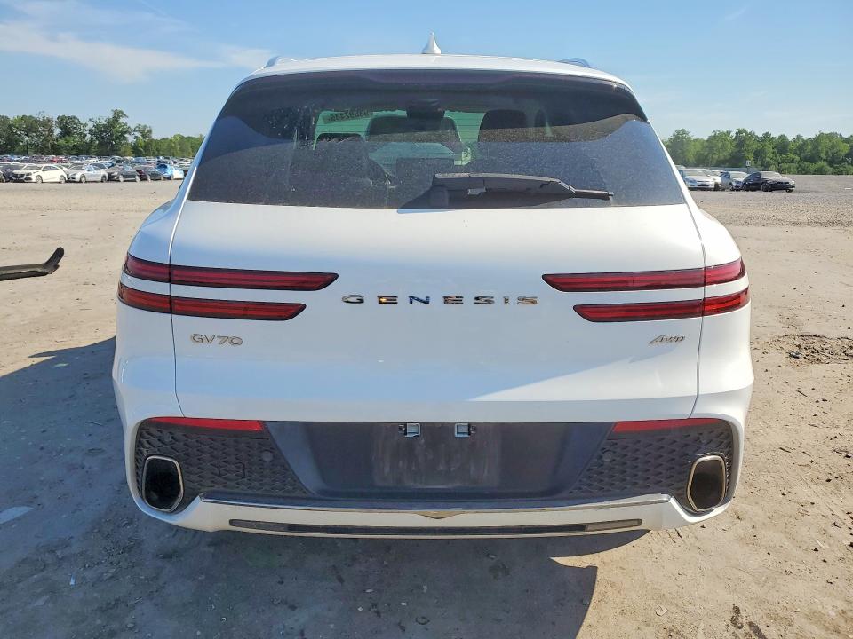 2023 Genesis Gv70 VIN KMUMADTB0PU084419 COPART salvage auction — FRONT END, Va - Cert Of Title - Salvage, sold $14,000 on 2026-07-08 (photo 6)