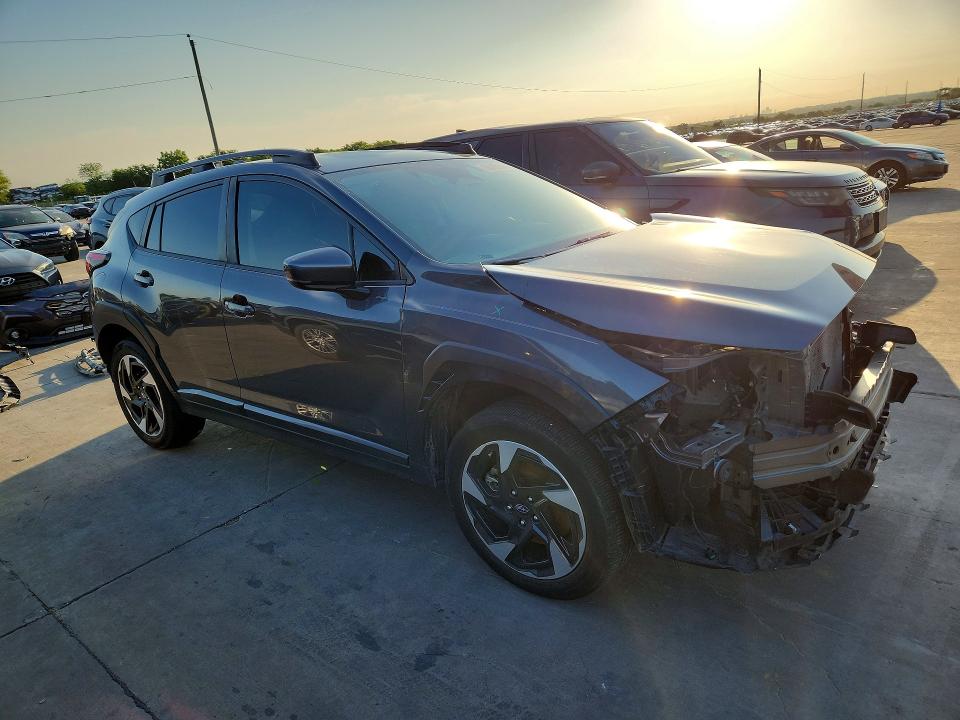 2024 Subaru Xv VIN 4S4GUHL60R3707091 COPART salvage auction — FRONT END, Tx - Salvage Vehicle Title, sold $8,300 on 2026-07-09 (photo 4)