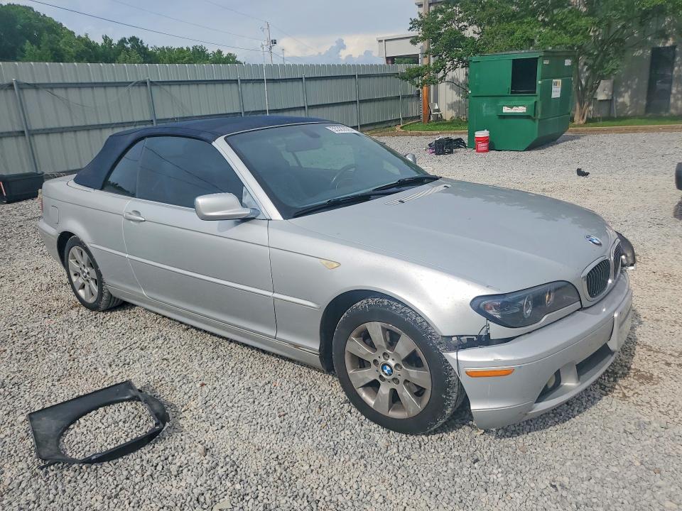 2005 BMW 3 series VIN WBABW33405PL34760 COPART salvage auction — FRONT END, MS - CERT OF TITLE-SALVAGED, sold $425 on 2026-07-15 (photo 4)