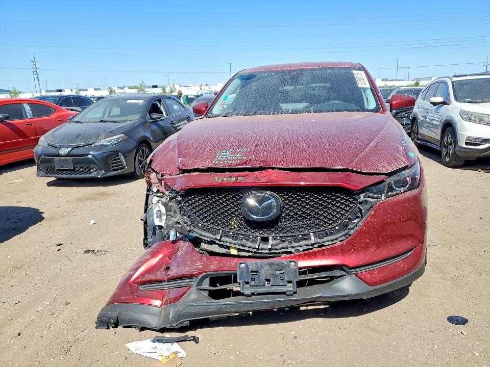 2021 Mazda Cx-5 VIN JM3KFBCM1M0375720 COPART salvage auction — FRONT END, Il - Salvage Certificate, sold $7,700 on 2026-07-14 (photo 5)
