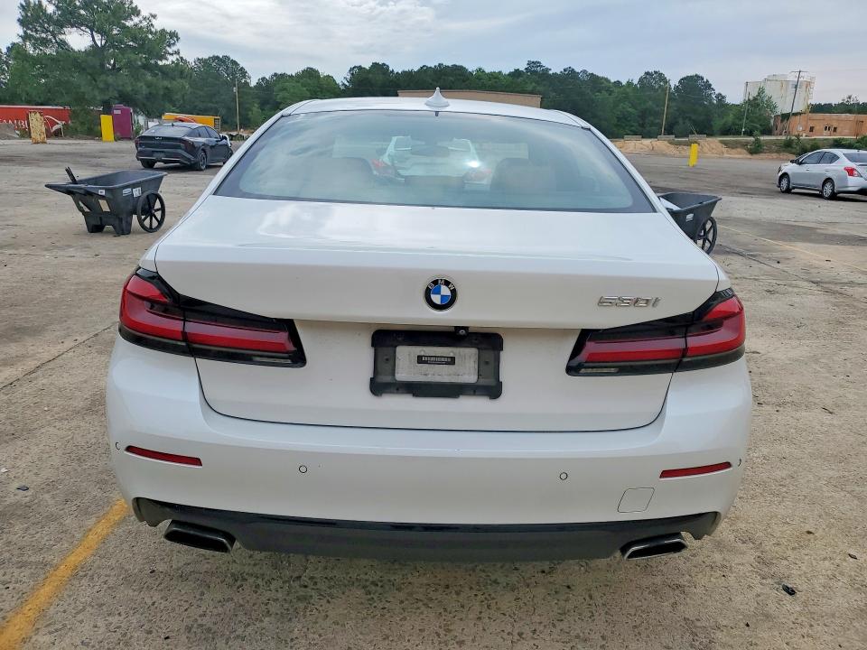 2021 BMW 5er VIN WBA53BH05MWX24490 COPART salvage auction — FRONT END, Sc - Cert Of Title-Salvage, sold $14,400 on 2026-07-10 (photo 6)