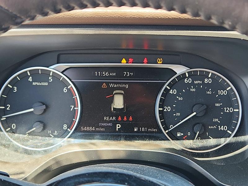 2021 Nissan VIN JN8AT3CA1MW000582 COPART salvage auction — REAR END, Nc - Salvage Certificate Of Title, sold $225 on 2026-07-27 (photo 9)