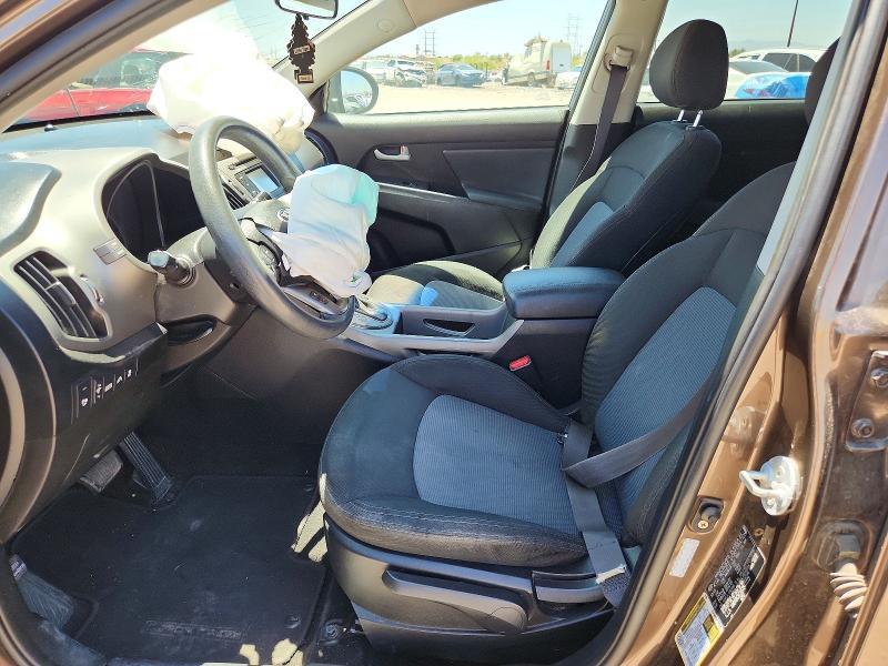 2014 Kia Sportage VIN KNDPBCAC2E7547773 COPART salvage auction — FRONT END, Az - Cert Of Title - Salvage, sold $625 on 2026-07-06 (photo 7)