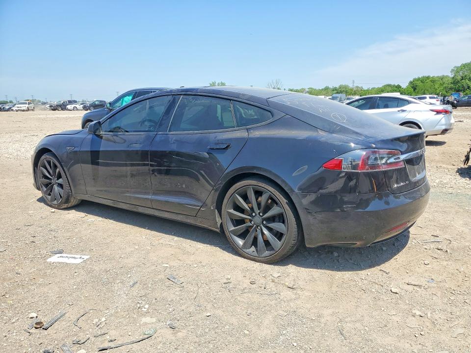 2016 Tesla Model s VIN 5YJSA1E11GF161434 COPART salvage auction — SIDE, Il - Salvage Certificate, sold $3,650 on 2026-07-10 (photo 2)